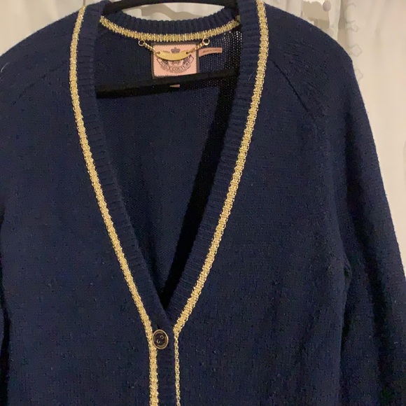 Juicy Couture Sweaters - VINTAGE Designer Varsity Prep Cardigan Sweater